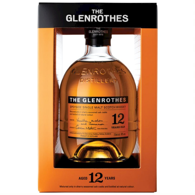Glenrothes 12 Year Single Malt Scotch Whisky