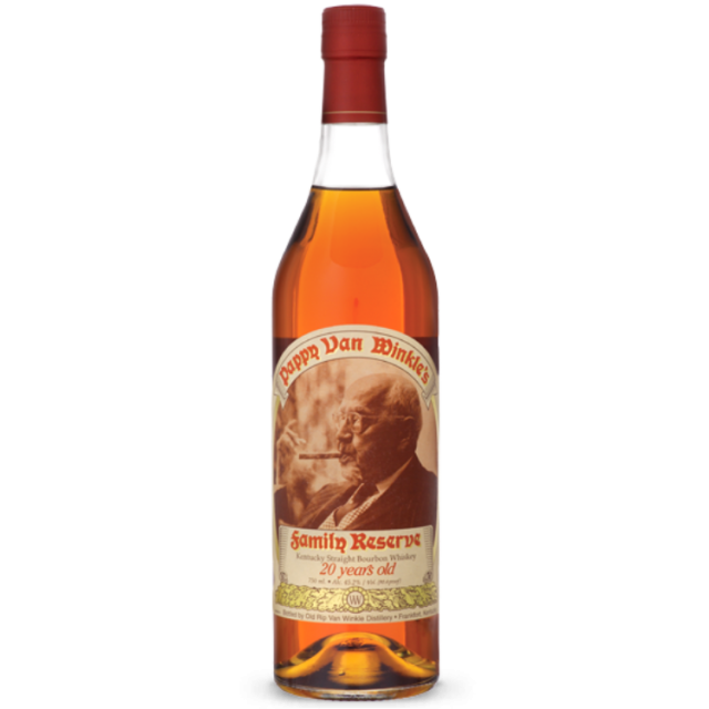 Pappy Van Winkle Family Reserve 20 Year Bourbon Whiskey