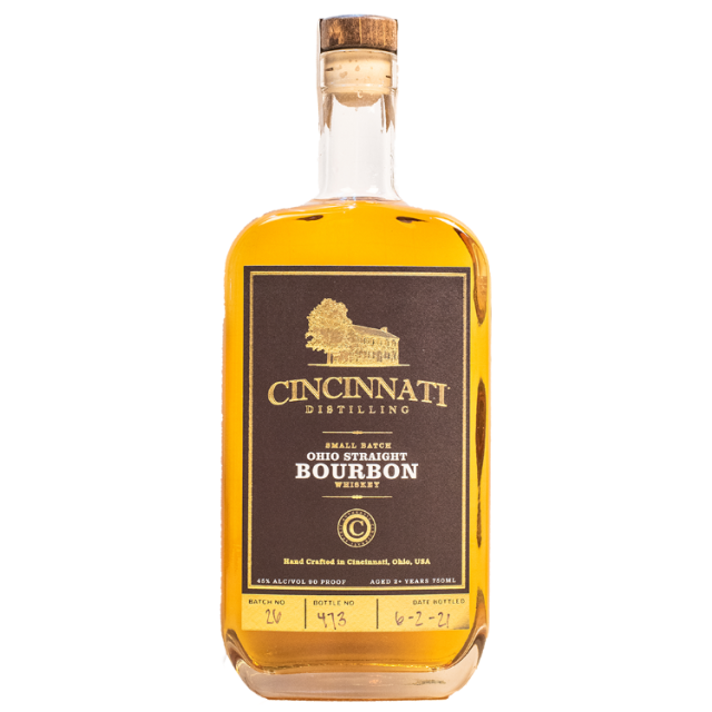 Cincinnati Distillery Bourbon Whiskey