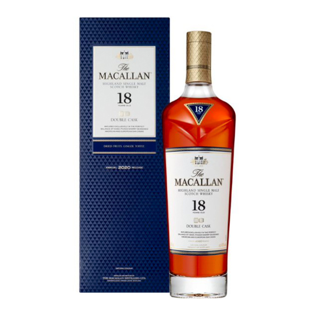 Macallan 18 Years Old Double Cask Single Malt Scotch Whisky