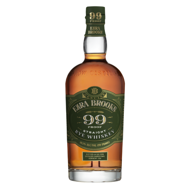 Ezra Brooks 99 Rye Whiskey