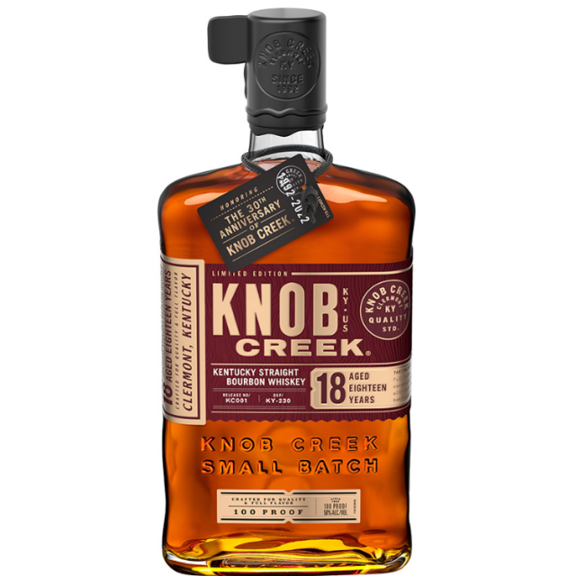 Knob Creek 18 Year Bourbon Whiskey