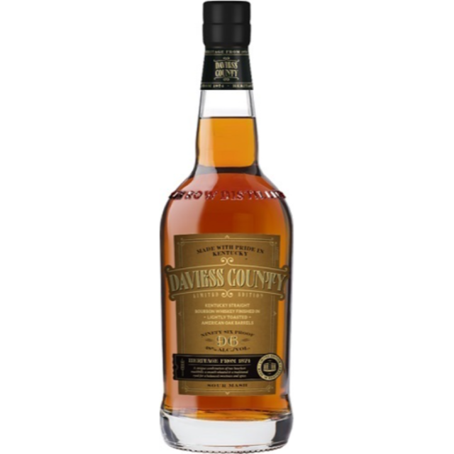 Daviess County Bourbon Whiskey Lightly Toasted Finish