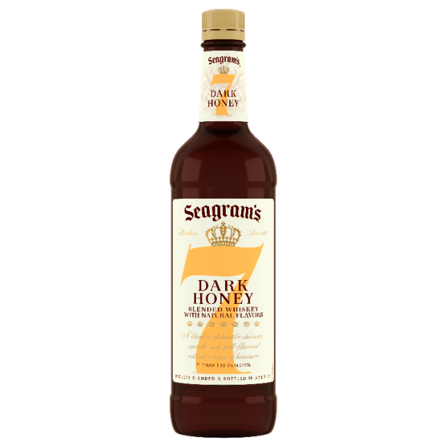 Seagrams 7 Crown Dark Honey Blended Whiskey