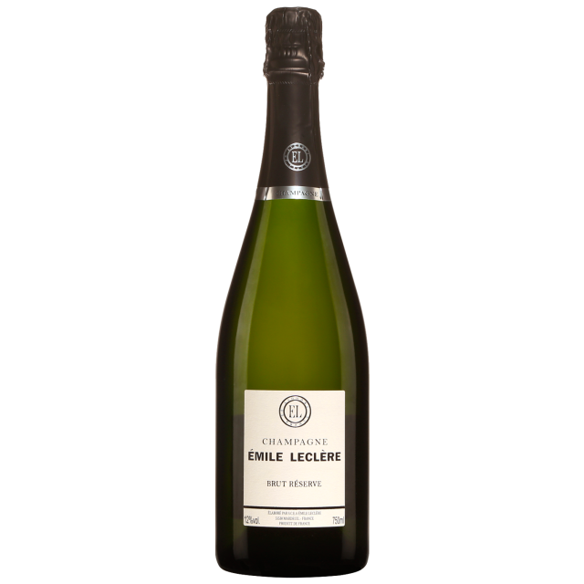&Eacute;mile Lecl&egrave;re Cuv&eacute;e Brut R&eacute;serve White Wine Champagne