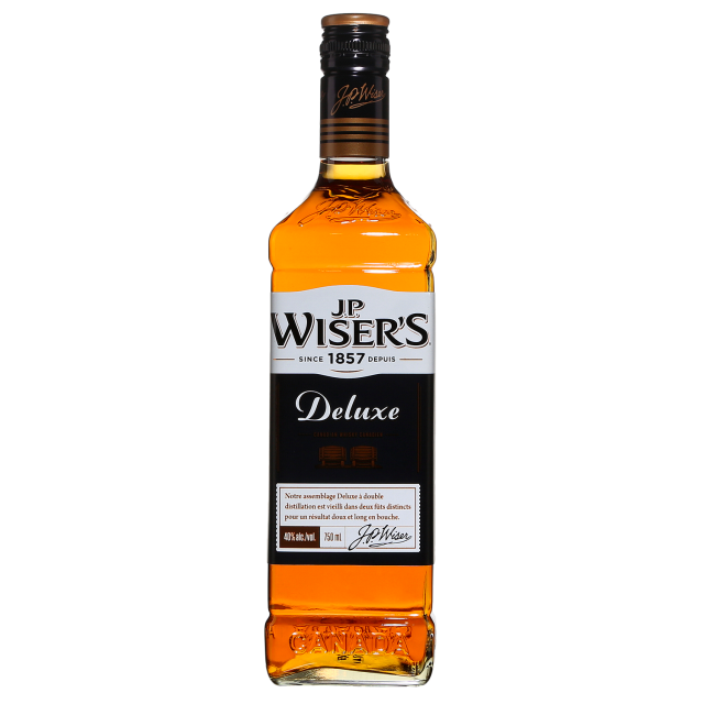 J.P. Wisers Deluxe Blended Rye Whisky