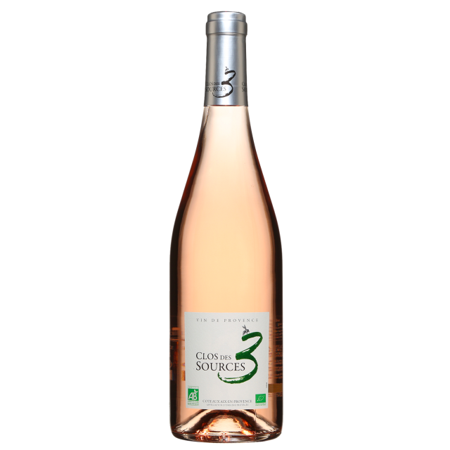 Clos des 3 Sources Ros&eacute; Wine