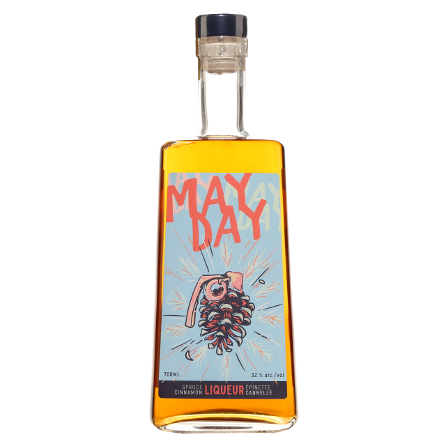Mayday &Eacute;pinette Cannelle Liqueur