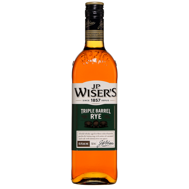 J.P. Wisers Triple Barrel Rye Whisky