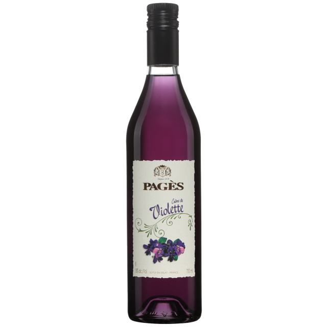 Pag&egrave;s Cr&egrave;me de Violette Liqueur