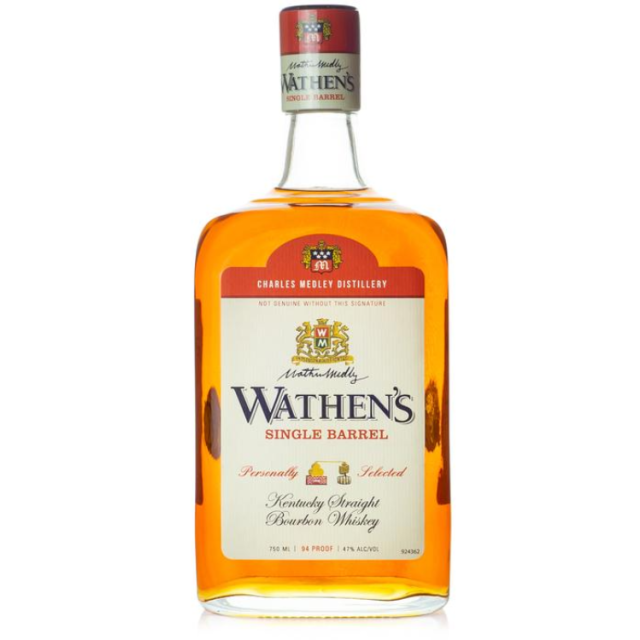 Wathens Single Barrel Kentucky Bourbon