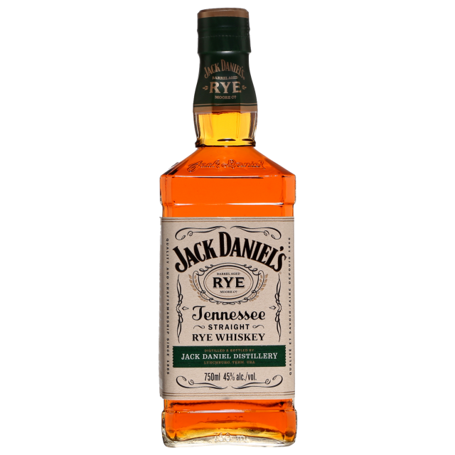 Jack Daniels Straight Rye Whiskey
