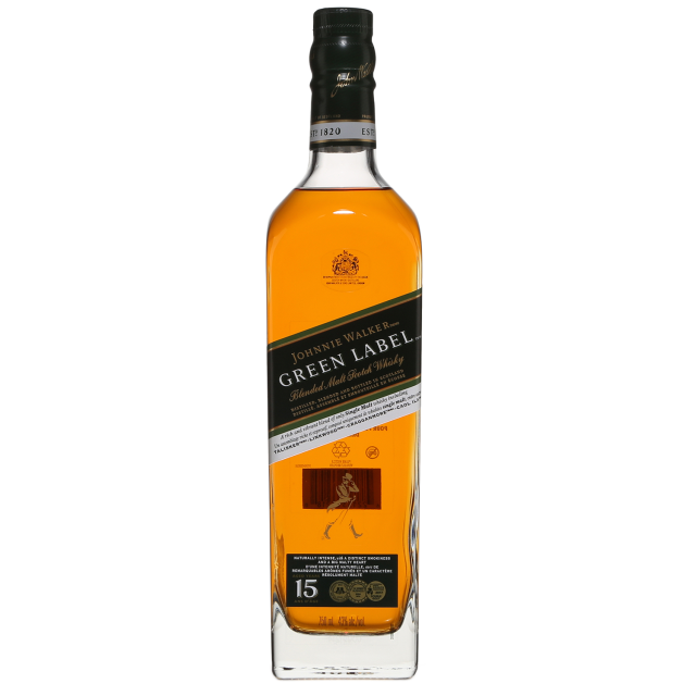 Johnnie Walker Green Label Blended Malt Scotch Whisky