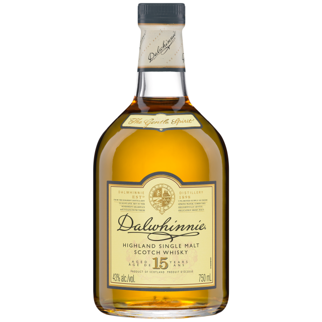 Dalwhinnie 15 Year Old Highland Single Malt Scotch Whisky