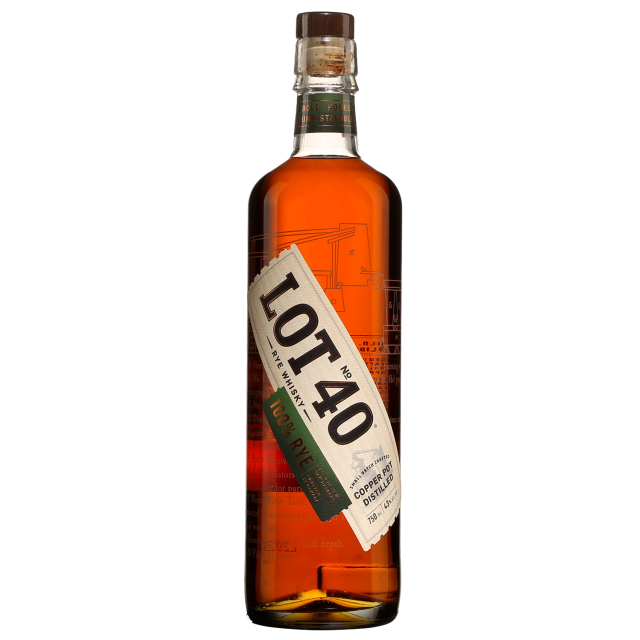Lot No.40 Rye Canadian Rye Whisky