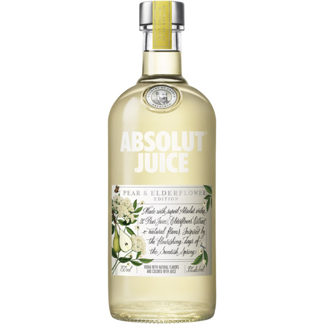 Absolut Pear & Elderflower Flavored Vodka