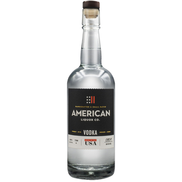 AMERICAN LIQUOR CO. Unflavored Vodka