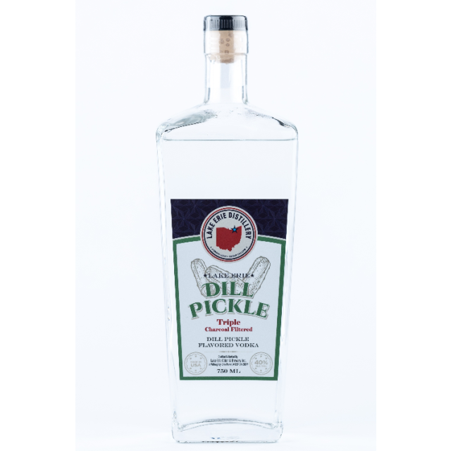 LAKE ERIE DISTILLERY Dill Pickle Flavored Vodka