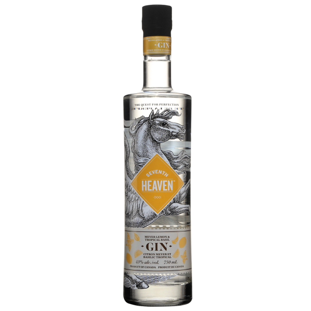 Seventh Heaven Meyer Lemon & Tropical Basil Gin