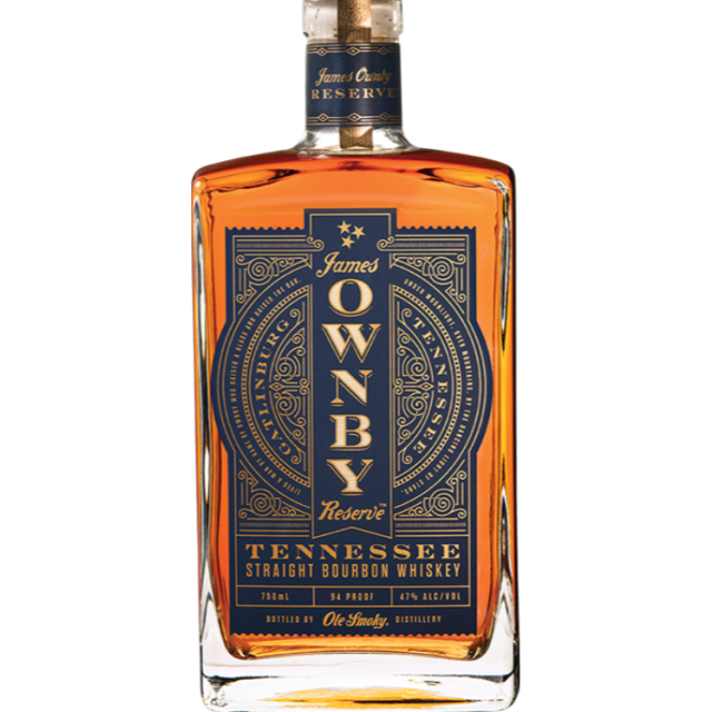 OLE SMOKY James Ownby Reserve Straight Bourbon Whiskey