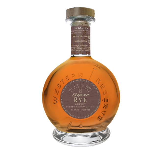 WESTERN RESERVE 18 Year Caribbean Cask Rye Whiskey