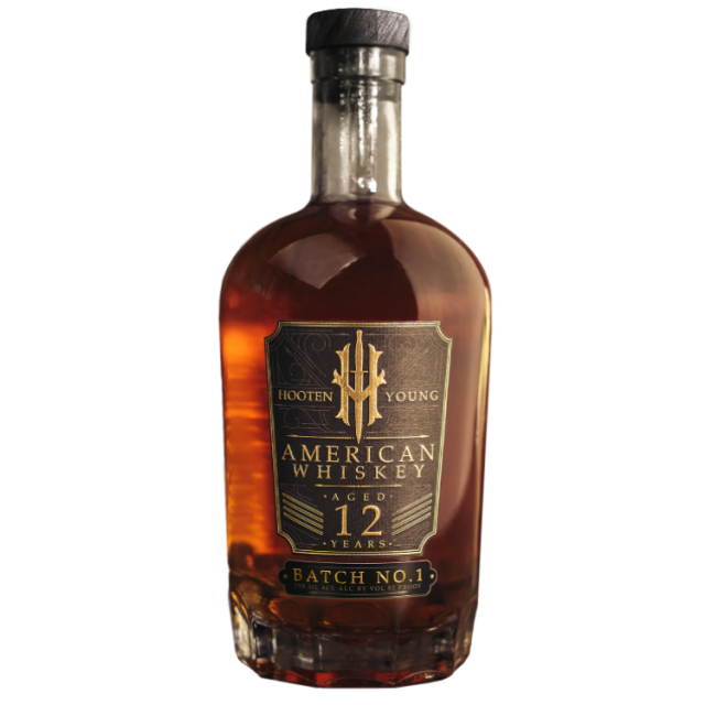 Hooten Young American Bourbon Whiskey 12 Year Old