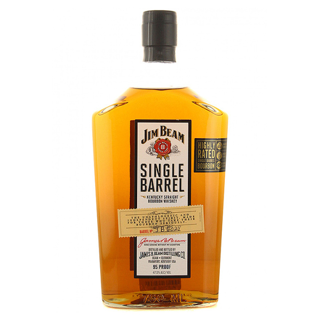 Jim Beam Single Barrel Bourbon Whiskey