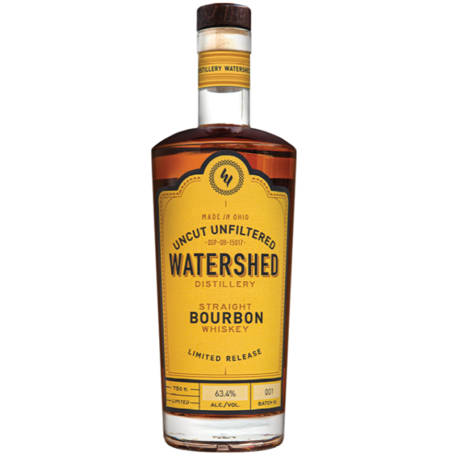 WATERSHED UNCUT Unfiltered Bourbon