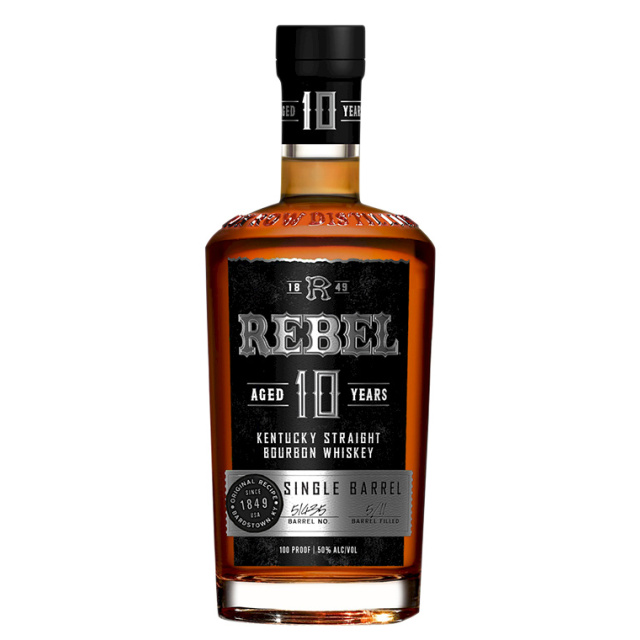 REBEL 10-Year Single Barrel Bourbon