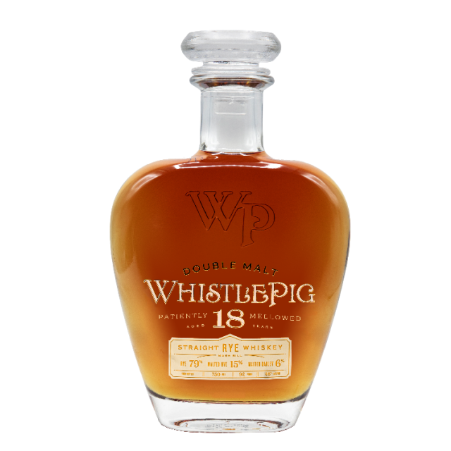WhistlePig 18 Year Old Blended Straight Rye Whiskey