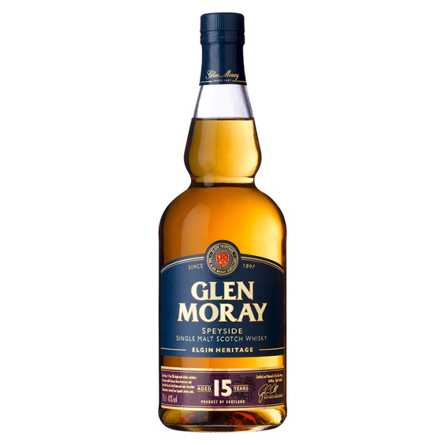 Glen Moray 15 Year Old Single Malt Scotch Whisky