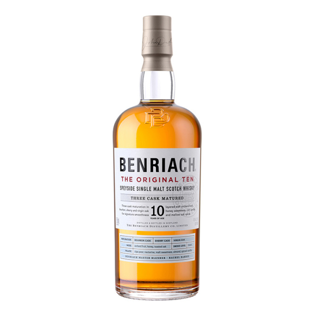 BenRiach 10 Year Old Single Malt Scotch Whisky