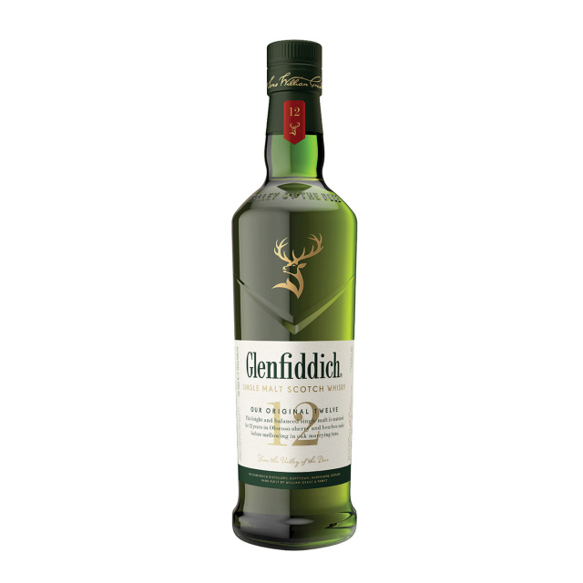 Glenfiddich 12 Year Old Single Malt Scotch Whisky