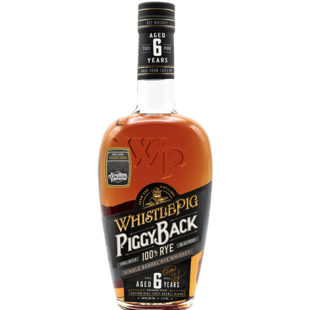 WHISTLEPIG Piggyback Rye Canadian Rye Whisky
