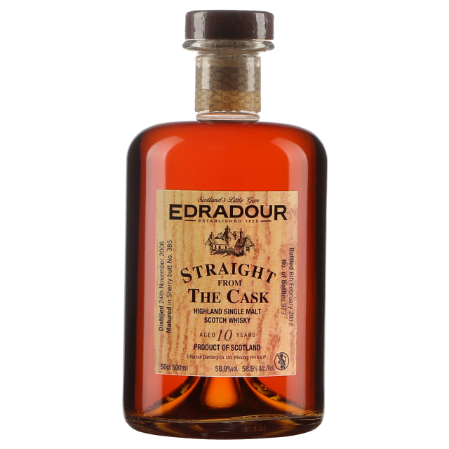 Edradour 10 Years Old Sherrywood Single Malt Scotch Whisky