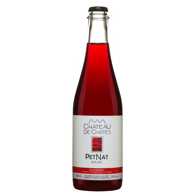 Ch&acirc;teau de Cartes PetNat Red Wine