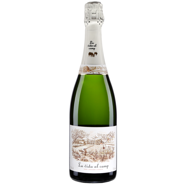 La Vida al Camp Brut Cava White Wine