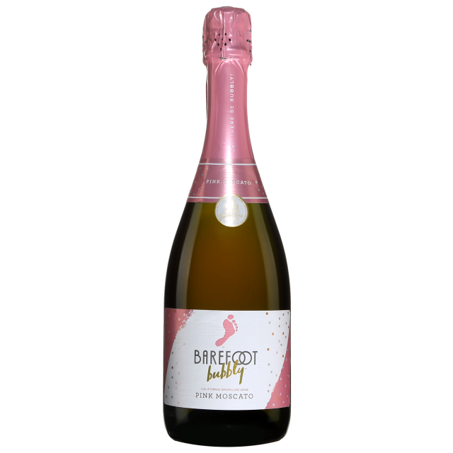 Barefoot Bubbly Pink Moscato Wine