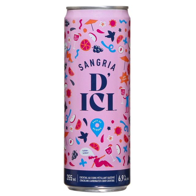 Cidrerie Lacroix Sangria dIci Cider