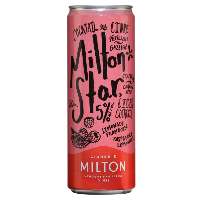 Milton Star Raspberry Lemonade Cider