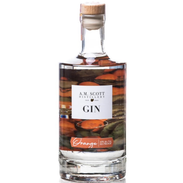 A.M. Scott Distillery Orange Gin