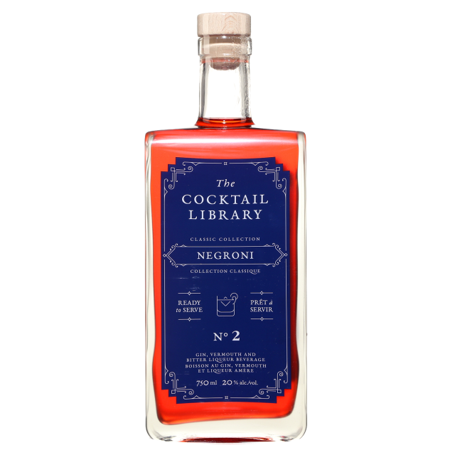 The Cocktail Library Negroni Cocktail