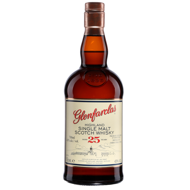 Glenfarclas 25 Years Old Highland Single Malt Scotch Whisky