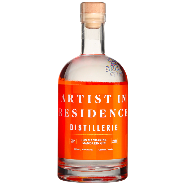 Artist in Residence Mandarine Gin