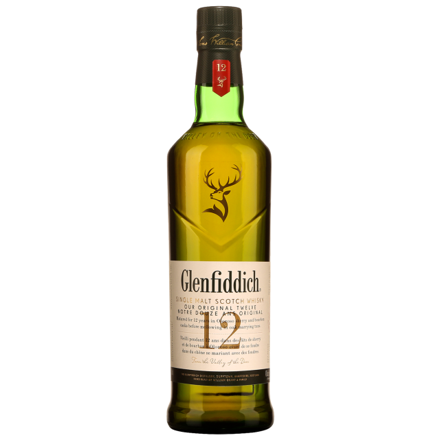 Glenfiddich 12 Years Old Single Malt Scotch Whisky