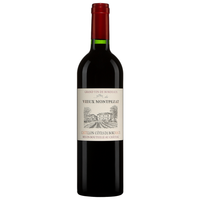 Ch&acirc;teau du Vieux Montpezat Castillon C&ocirc;tes de Bordeaux Red Wine
