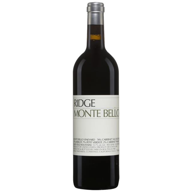 Ridge Monte Bello Cabernet Red Wine