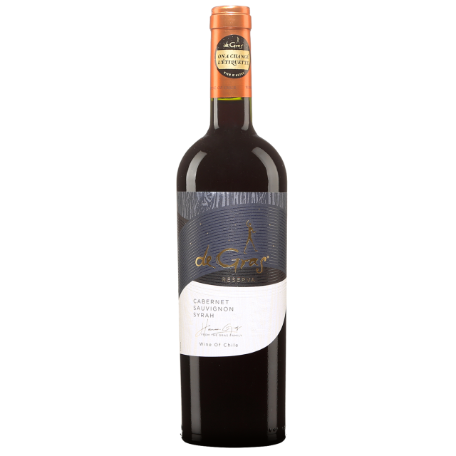 De Gras Reserva Cabernet-Sauvignon/Syrah Red Wine
