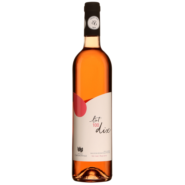 Domaine Cartier-Potelle Lot 100 Dix Ros&eacute; Wine