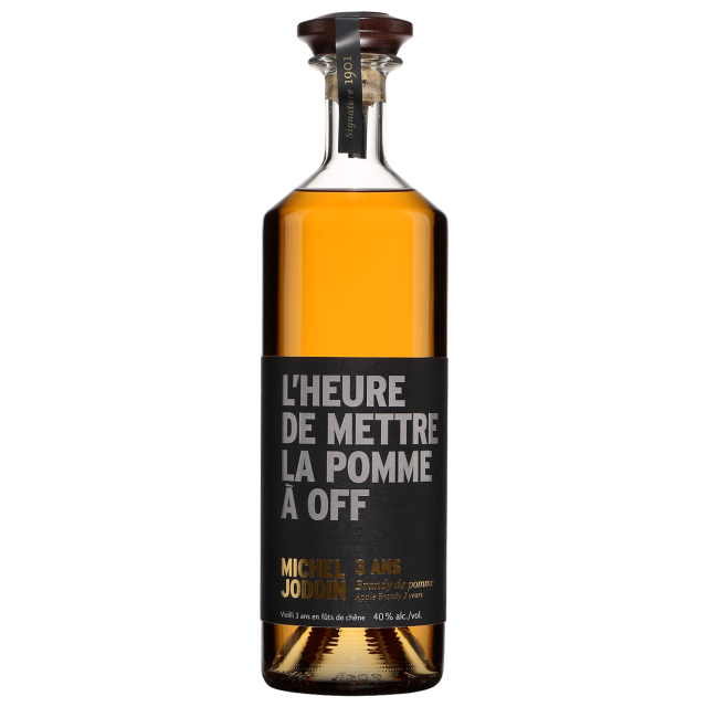 Michel Jodoin LHeure de Mettre la Pomme &agrave; Off Brandy